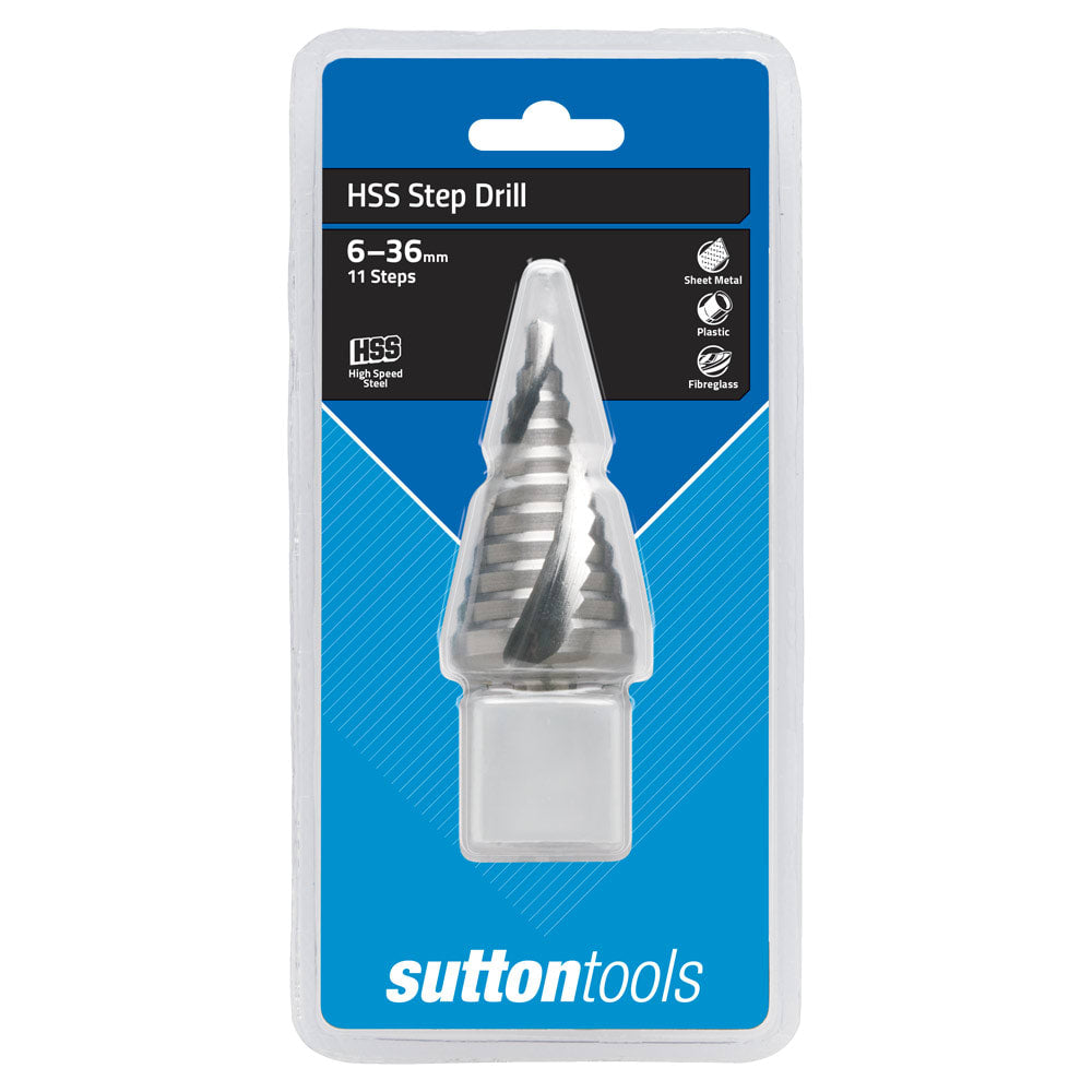 Sutton HSS Step Drill 6 - 36mm