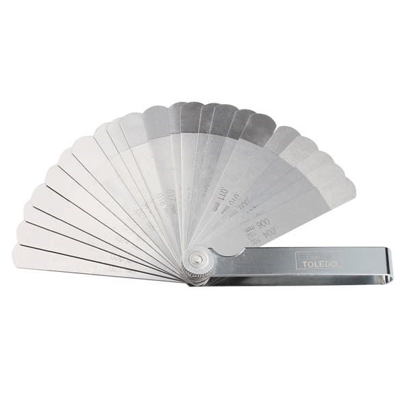 Toledo Feeler Gauge Metric/Imperial 22 Blade
