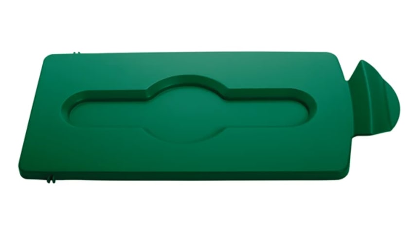 Slim Jim Recycling Station Green Closed Lid Insert