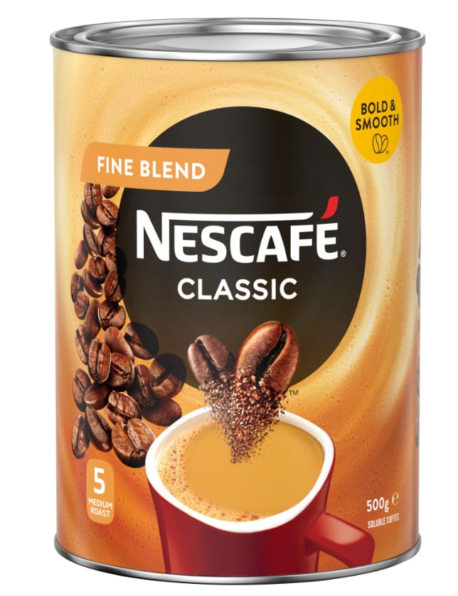 Nescafe Classic Fine Blend Instant Coffee 500g (Each)