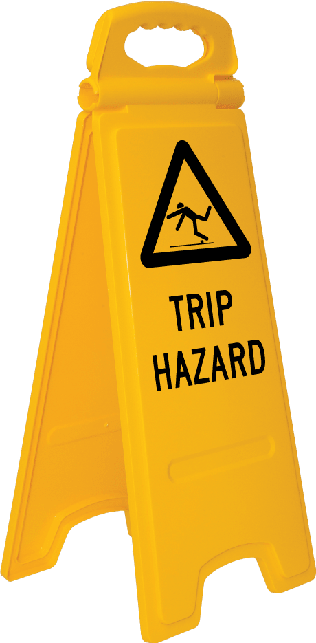 Floor Stand Sign, Prem | Trip Hazard H670mm - Standard
