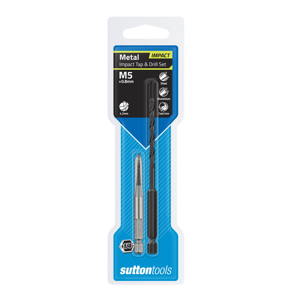 Sutton Impact Tap & Drill Set M5 x 0.8mm