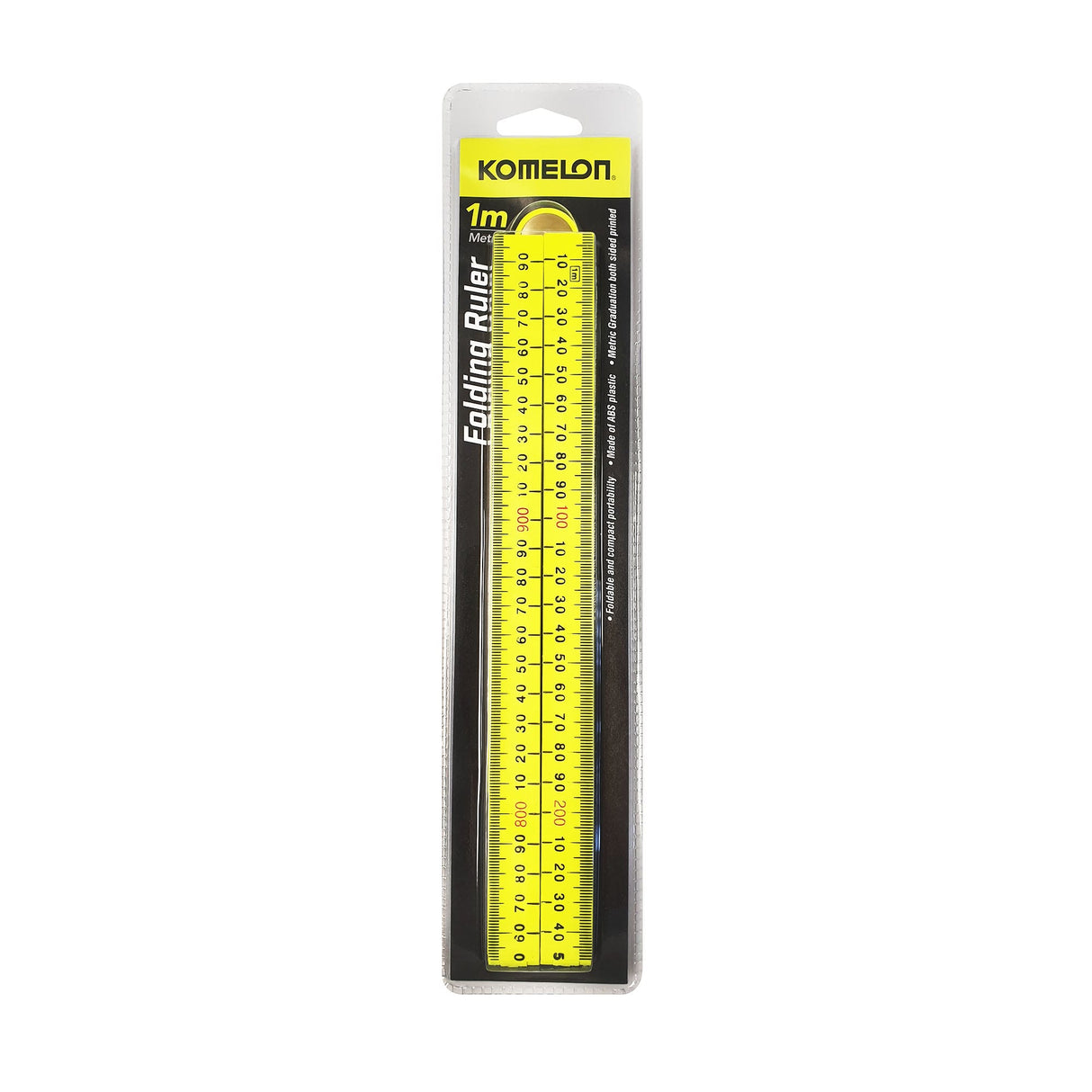 1m KOMELON Folding Rule (Each)