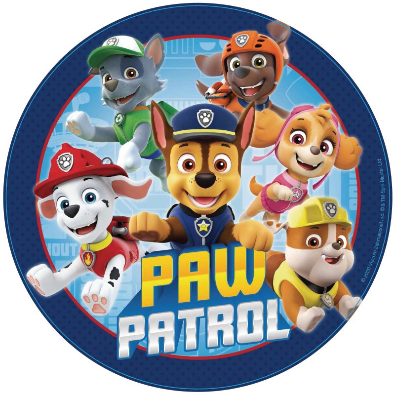 Pinata - Paw Patrol Expandable Pull String Drum (35cm)
