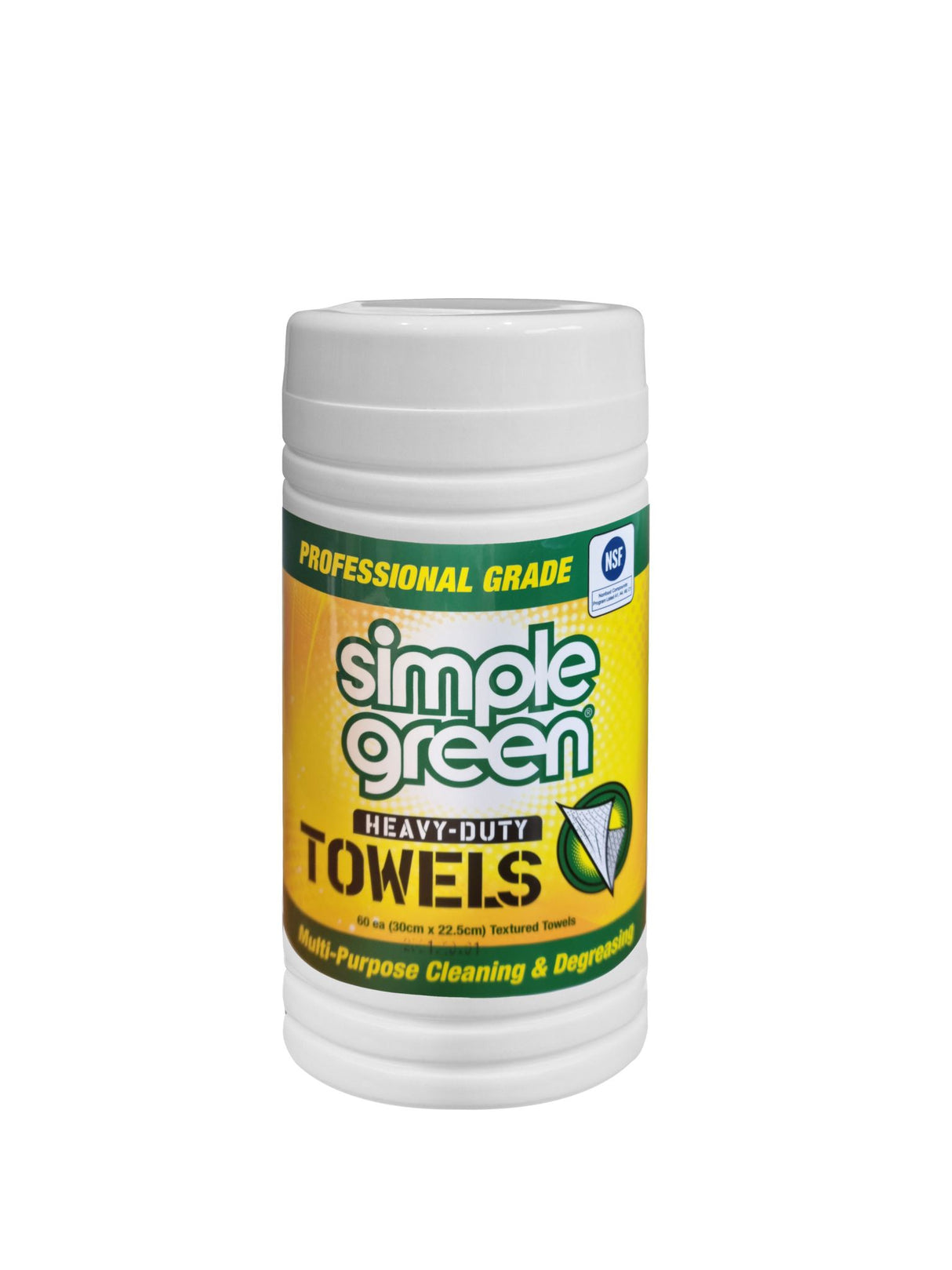 Simple Green Professional Grade Heavy Duty Wipes 60 Sheets