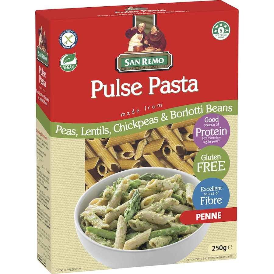 San Remo Pulse Pasta Pasta Penne 250g