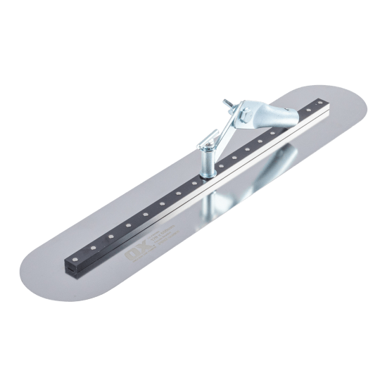 OX Stainless Steel Rotating Walking Trowel-120mmx600mm (Each)