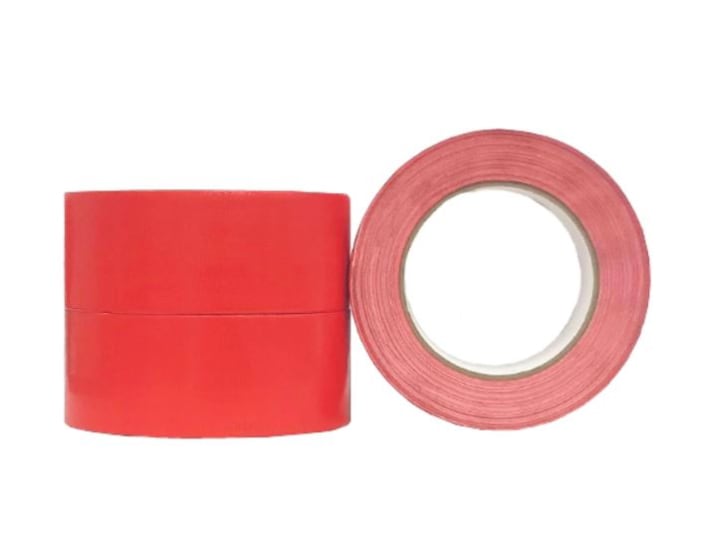Harveys S361 Red Cloth Tape roll, 48mm x 30m, durable adhesive for repairs, crafts, and industrial projects.