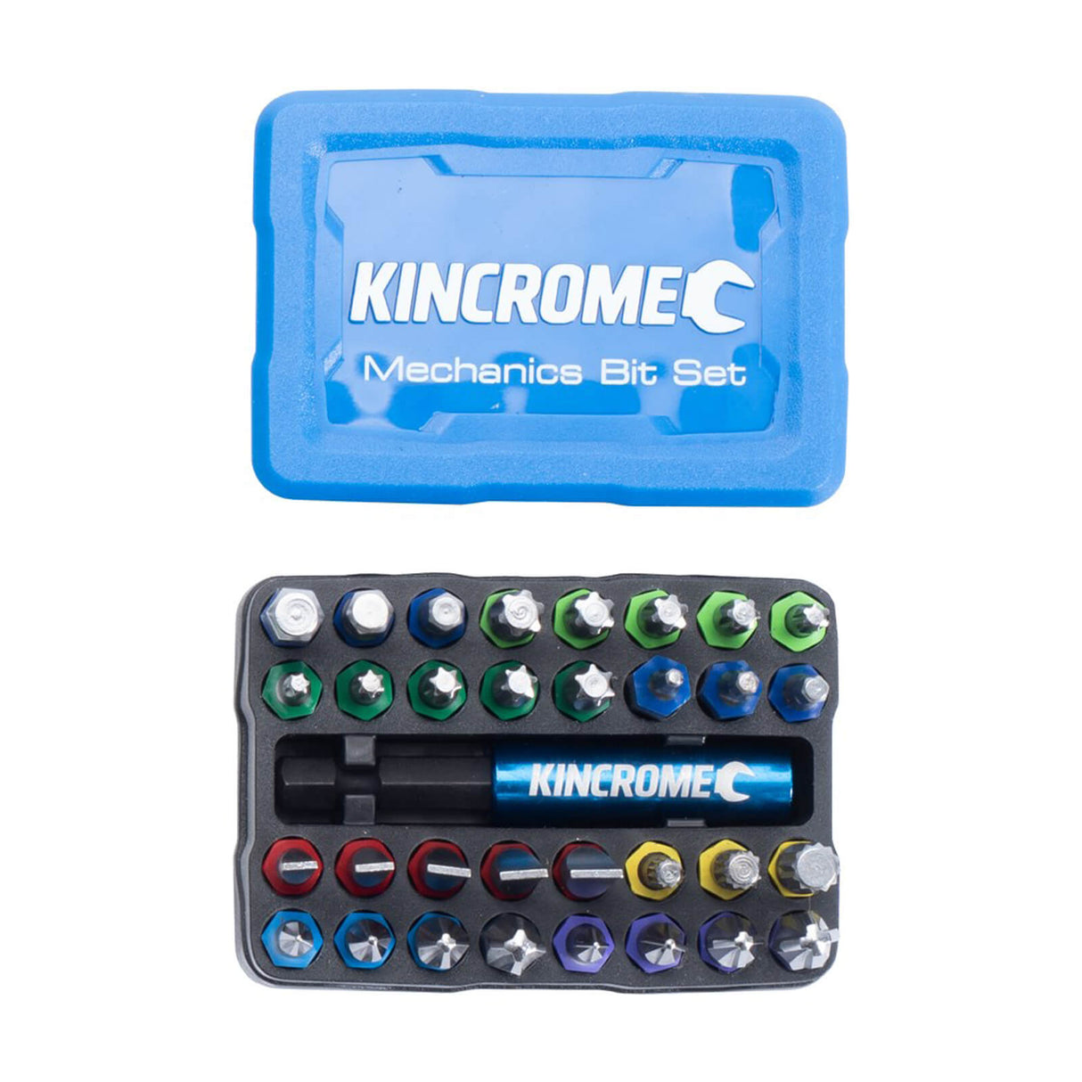 Kincrome 33 Piece Mechanics Bit & Holder Set 1/4" Drive
