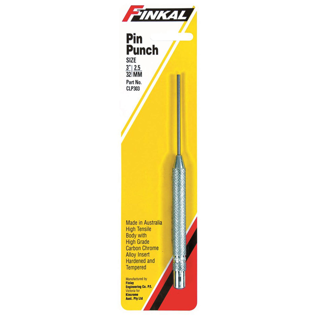 Kincrome Long Series Pin Punch 2.5mm
