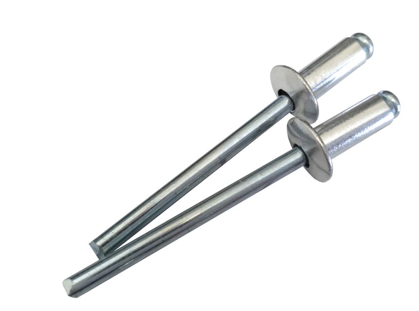 73AS 6-6 Aluminium Truss (Dome) Head Rivet (50 Pack)