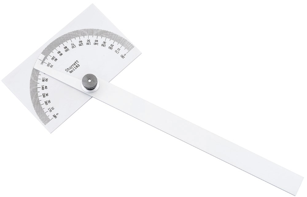 Starrett Steel Protractor C183 150mm