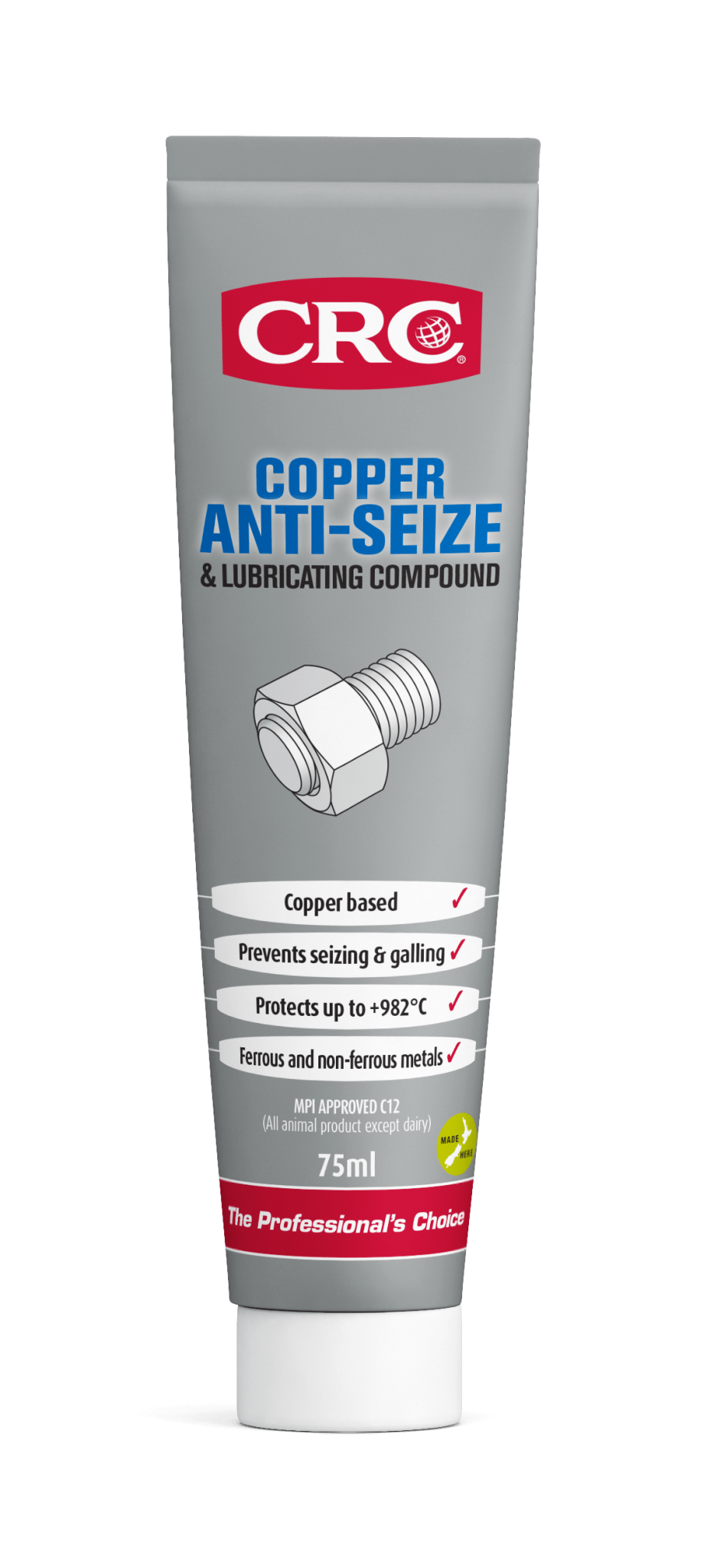 CRC 3145 Copper Anti-Seize & Lubricating Compound 75ml