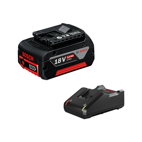 Bosch 18V GBA 5.0Ah Battery & Charger Kit
