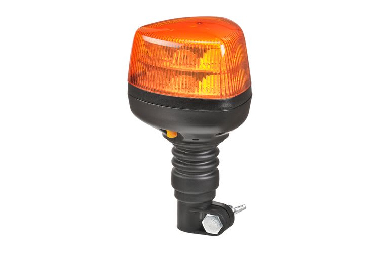 Aerotech Short Amber LED Strobe Flexible Pole
