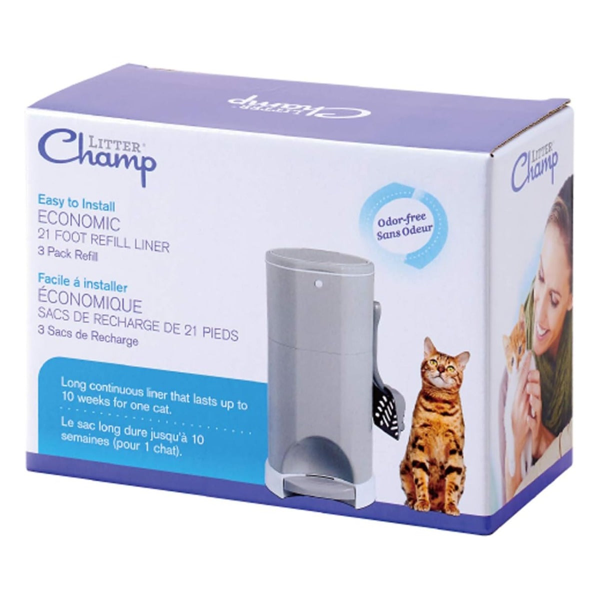 Korbell Litter Champ 3pk Refill