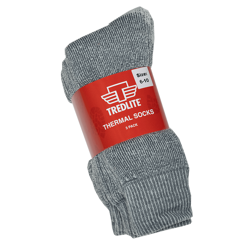 Tredlite Thermal Socks (Pack of 3) - Standard (Size: 1/1)