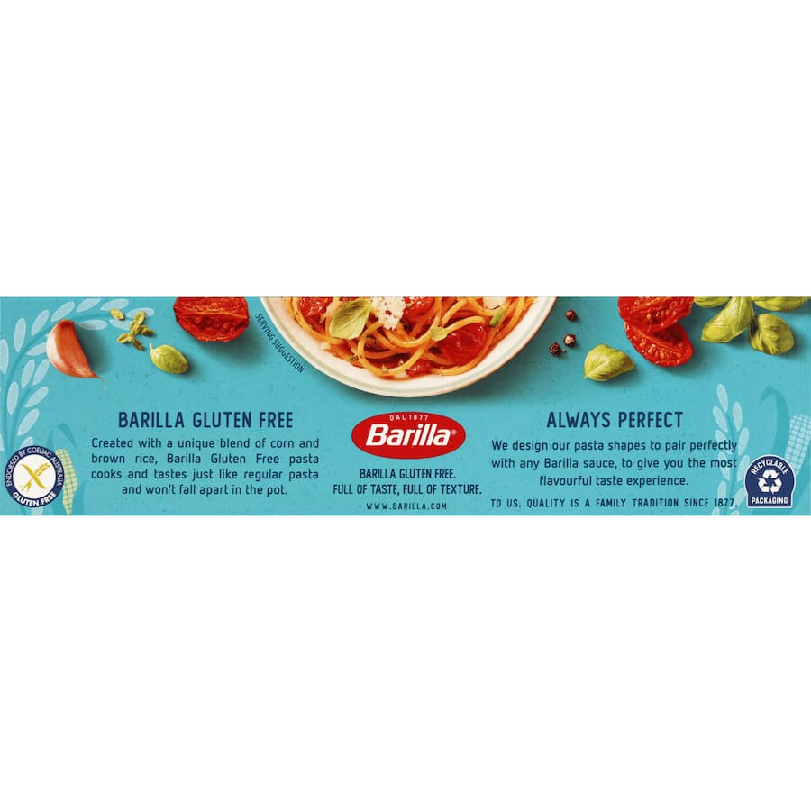 Barilla Pasta Spaghetti Gluten Free 340g