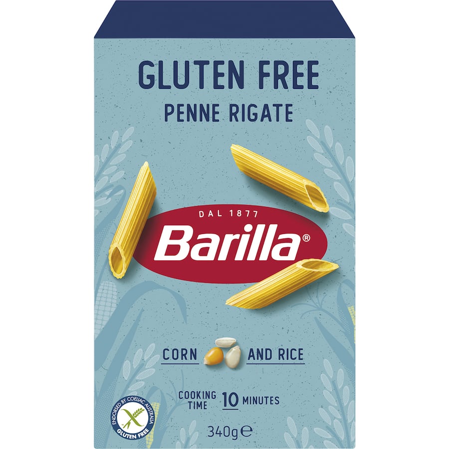 Barilla Pasta Penne Gluten Free 340g