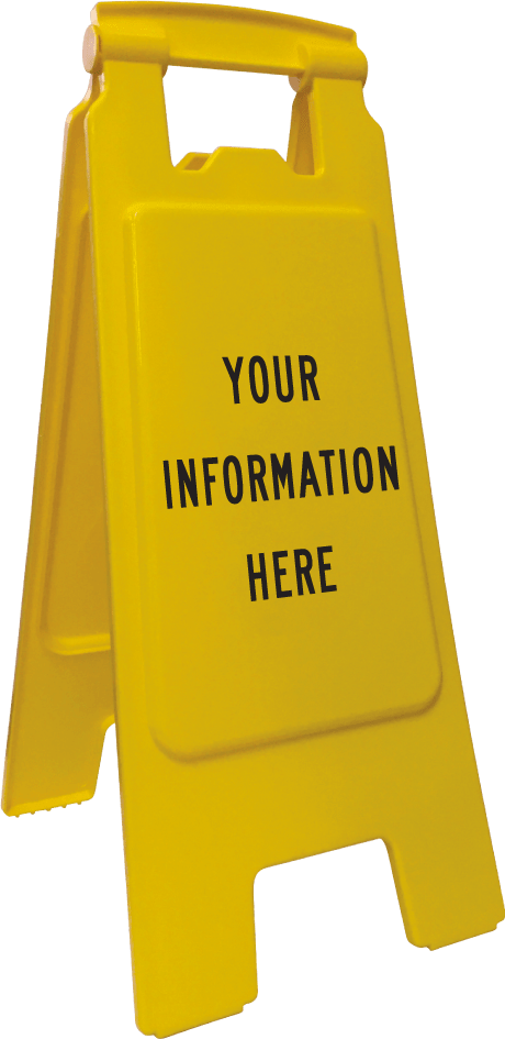 Economy Floor Stand Sign - Standard