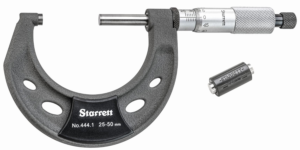 Starrett Outside Micrometer 444MXRL-50 25-50mm