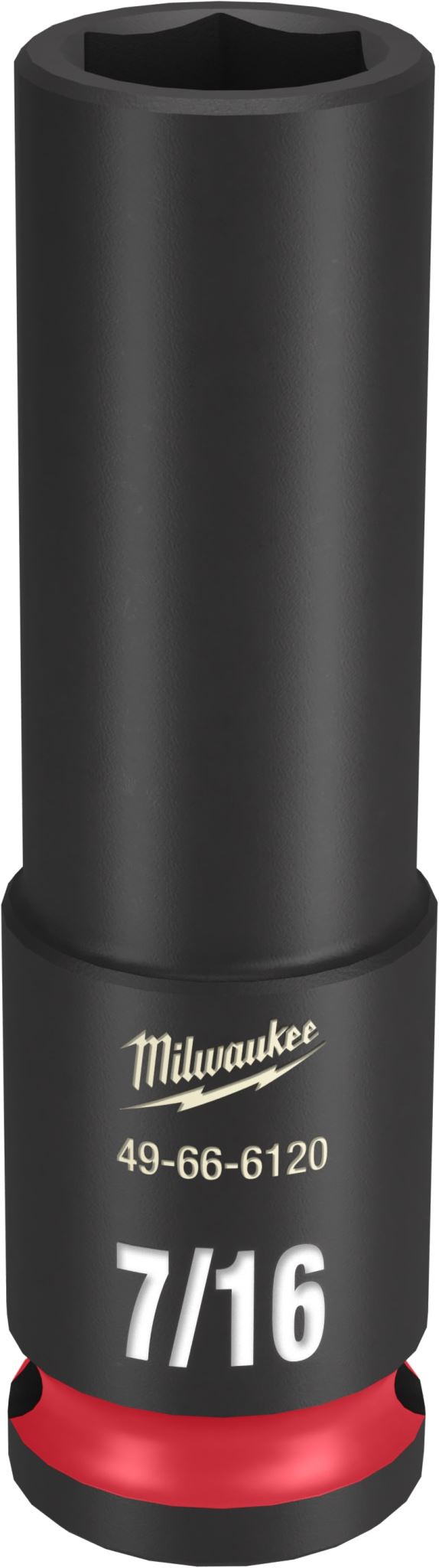 Milwaukee Shockwave Deep Impact Duty Socket 3/8"Dr 7/16"