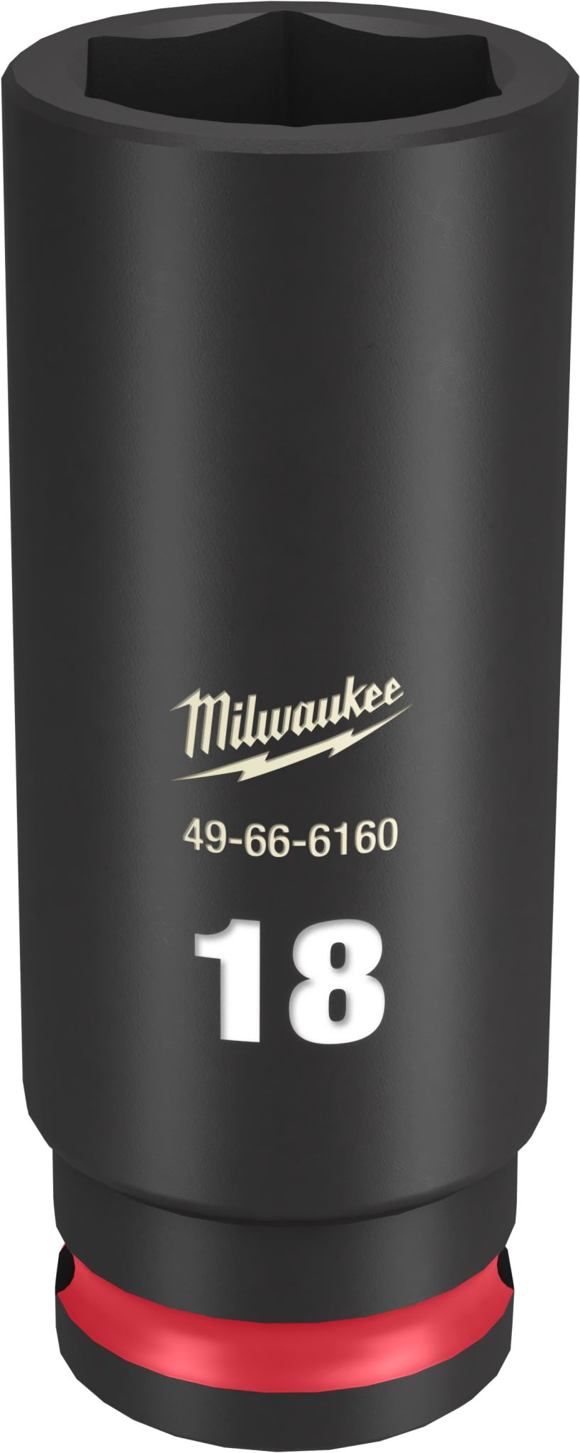 Milwaukee Shockwave Deep Impact Duty Socket 3/8"Dr 18mm