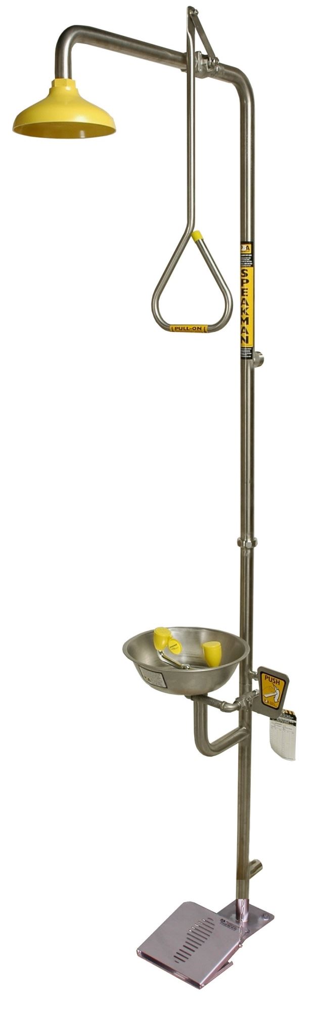 Emergency Deluge Shower w/ Non Aerated Eye Wash (Each)