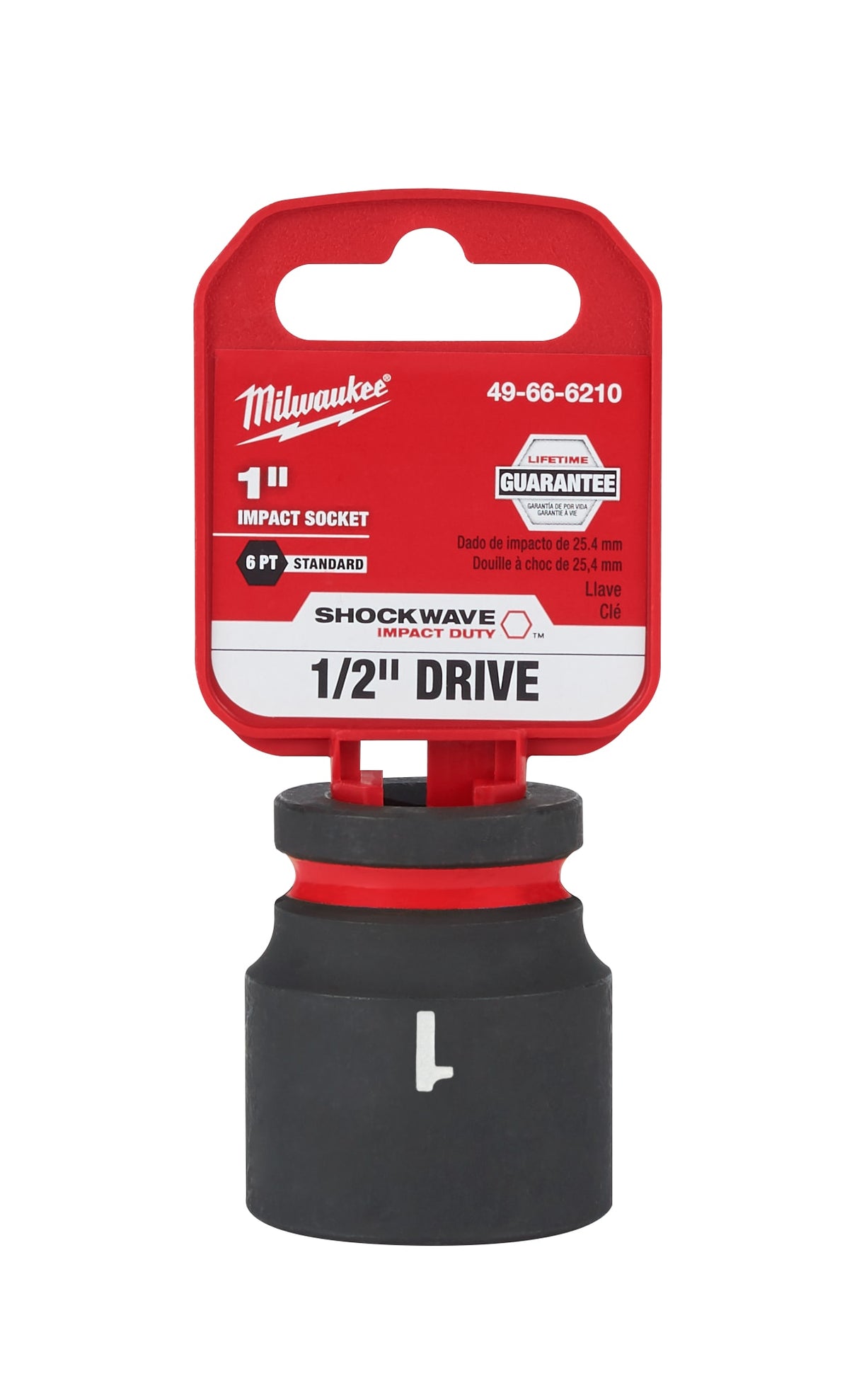 Milwaukee Shockwave Impact Duty Socket 1/2" Drive 1"