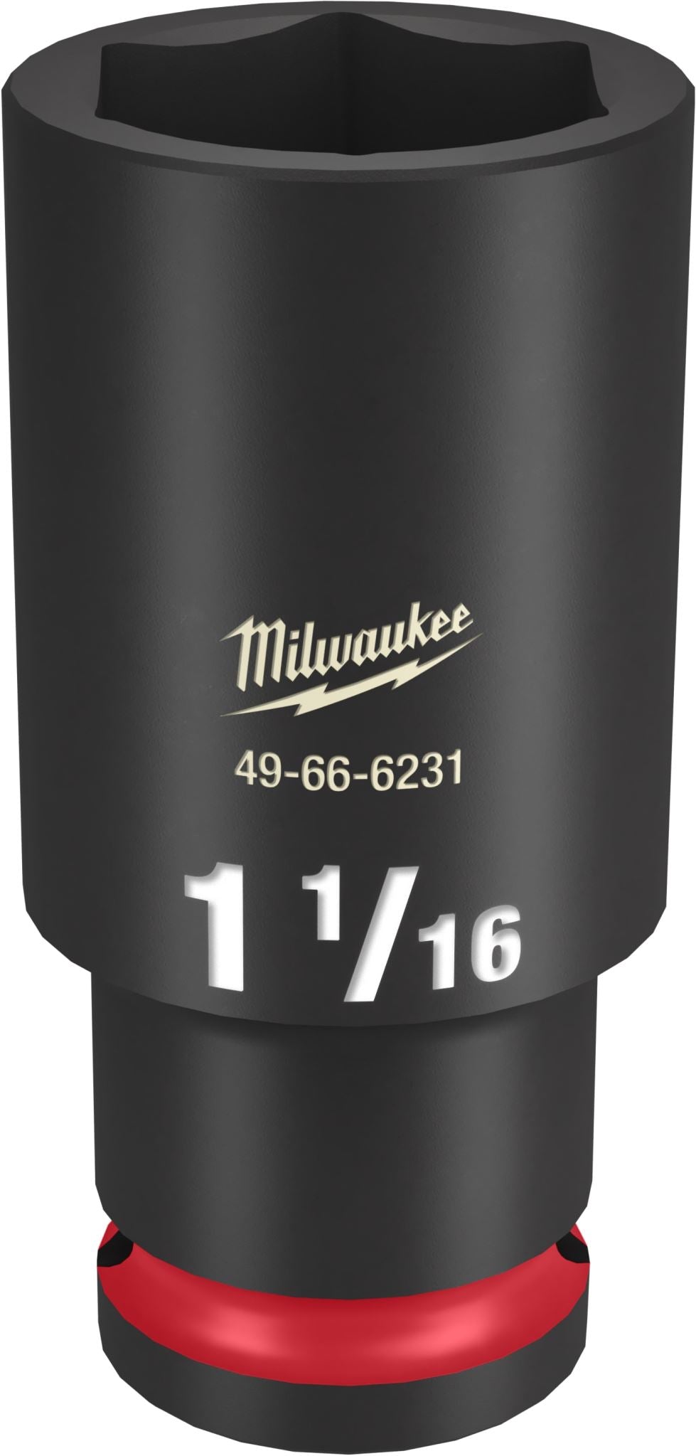 Milwaukee Shockwave Deep Impact Duty Socket 1/2"Dr 1-1/16"