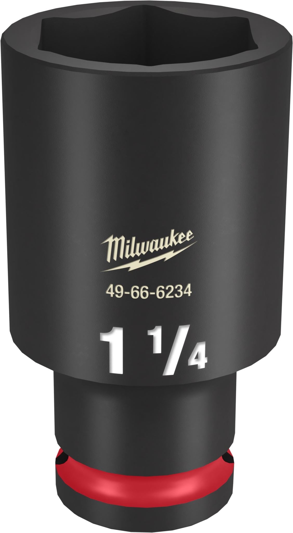 Milwaukee Shockwave Deep Impact Duty Socket 1/2"Dr 1-1/4"