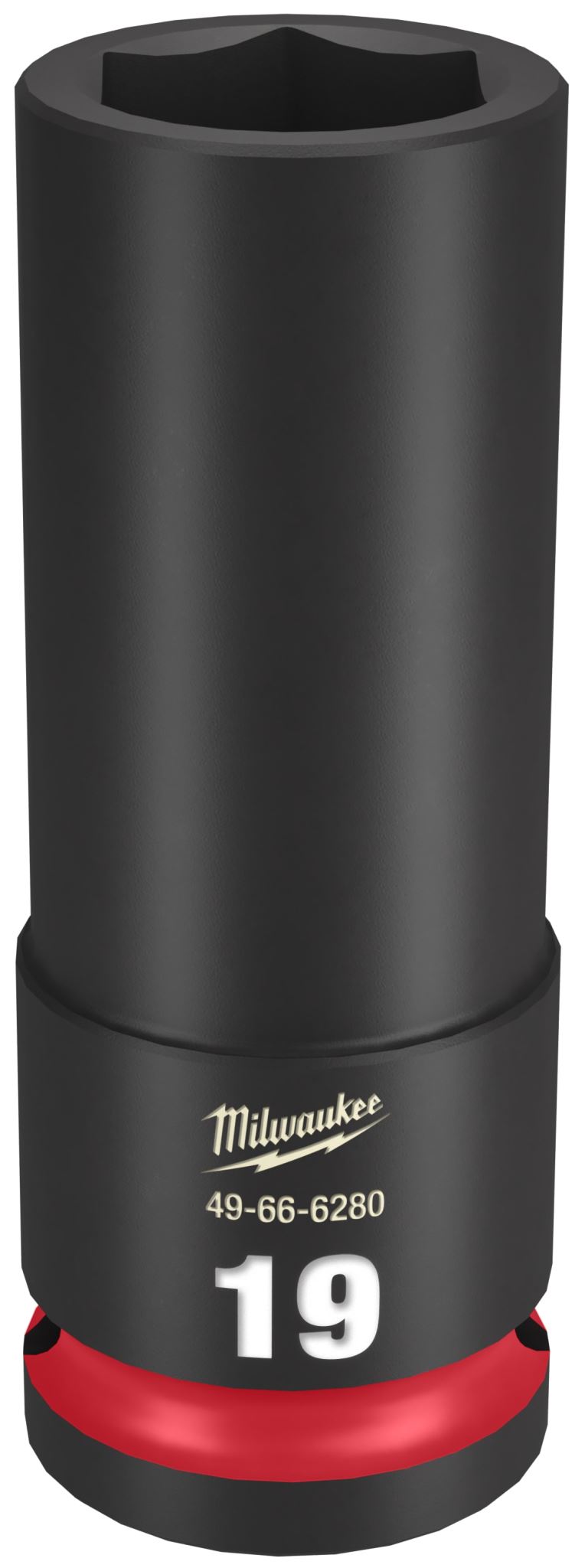 Milwaukee Shockwave Deep Impact Duty Socket 1/2"Dr 19mm