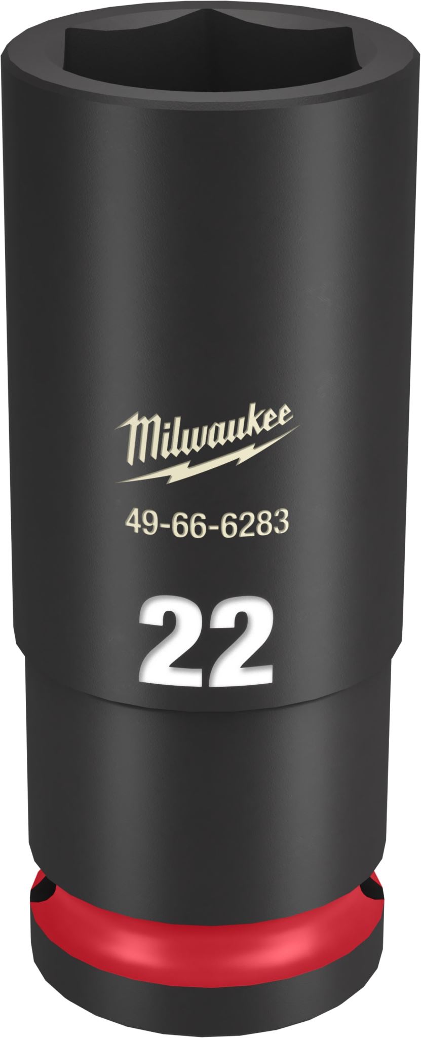 Milwaukee Shockwave Deep Impact Duty Socket 1/2"Dr 22mm