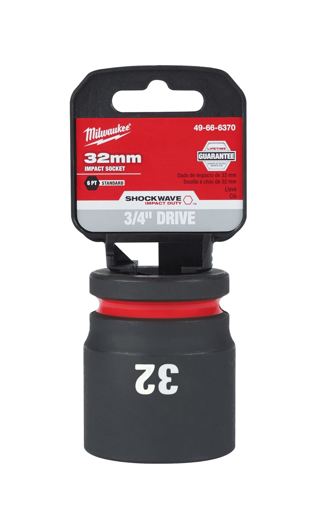 Milwaukee Shockwave Impact Duty Socket 3/4" Drive 32mm