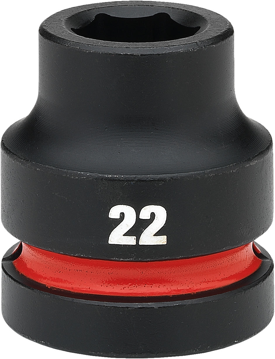Milwaukee Shockwave Impact Duty Socket 1" Drive 22mm