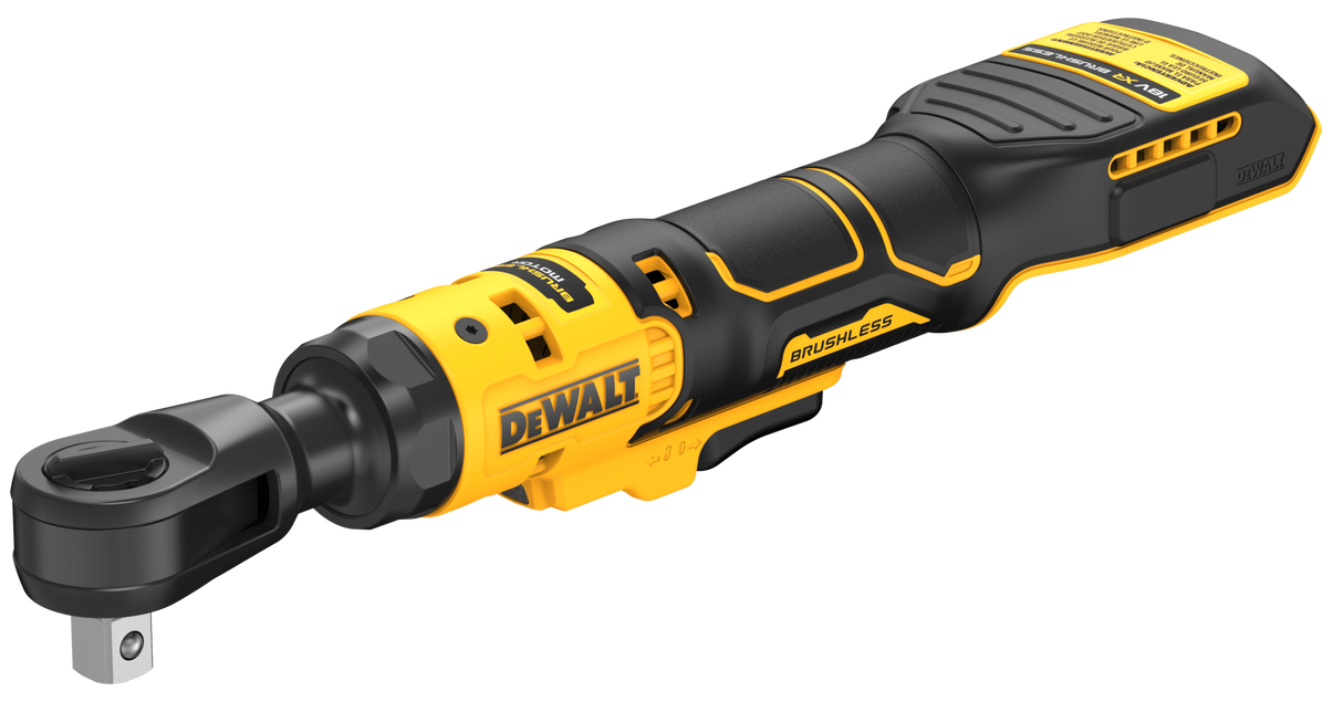 DeWALT 18V XR BL Open Head Cordless Ratchet 1/2" (Skin Only)