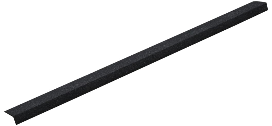 Fibreglass Stair Nosing Black - 70mm x 30mm x 2400