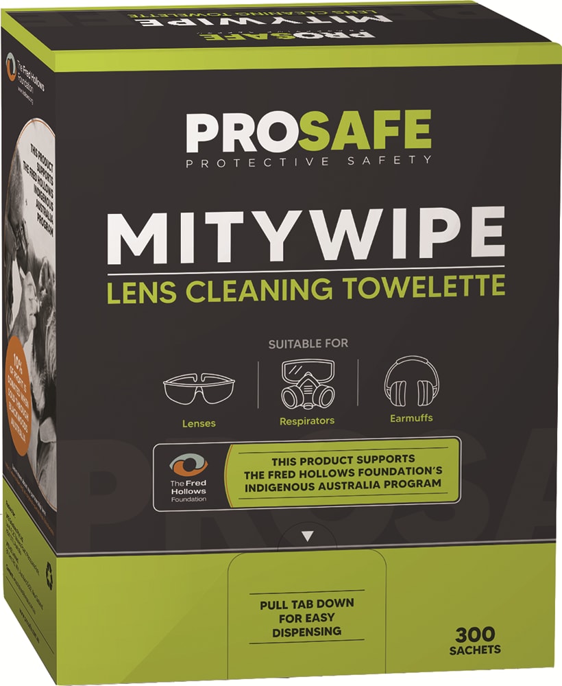 Prosafe Anti-fog & Cleaning Towelette Box of 300 (box)