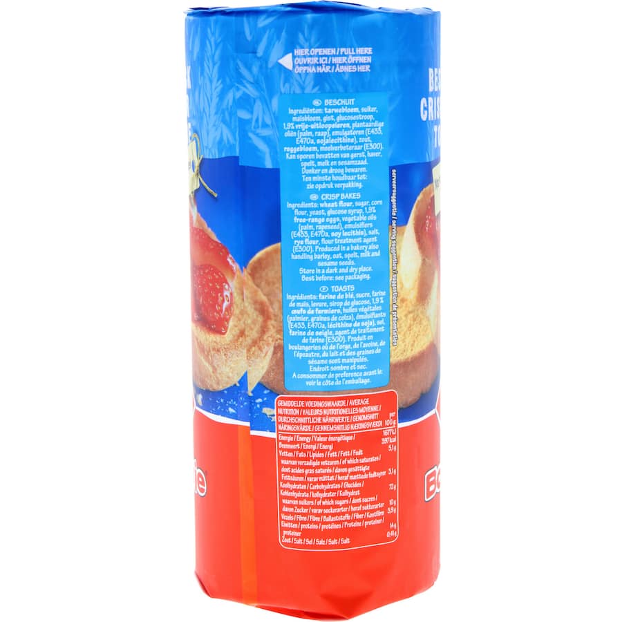 Bolletje Crisp Bakes Toasts 125g