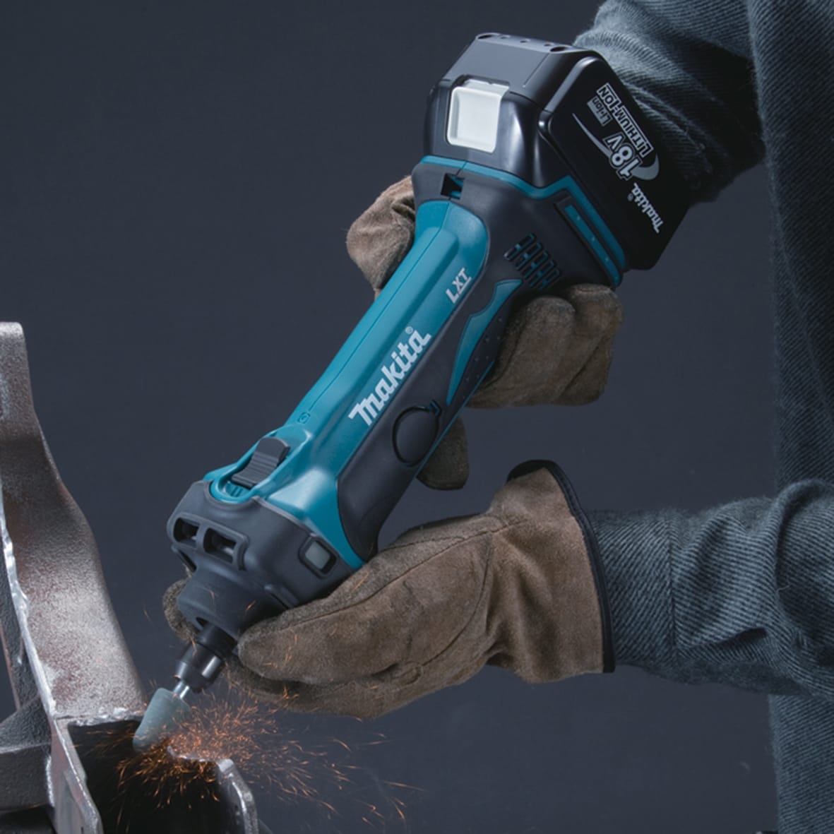 Makita 18V LXT Short Nose Die Grinder 6mm (Cordless Skin Only)