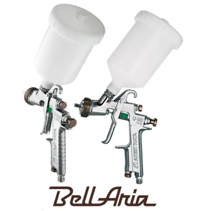 IWATA Gravity Spray gun 1.2mm + 600ml pot
