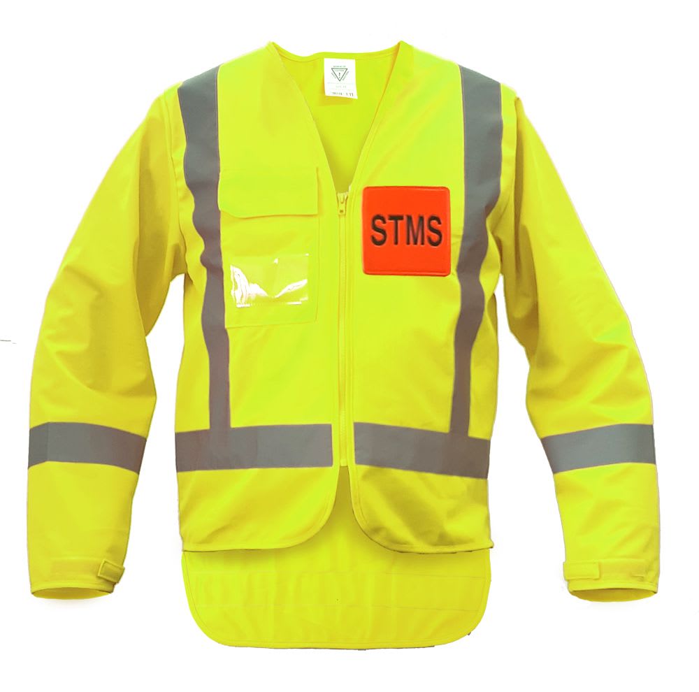 Caution, Hi Vis STMS Vest, PCV1505 - Yellow - 5XL