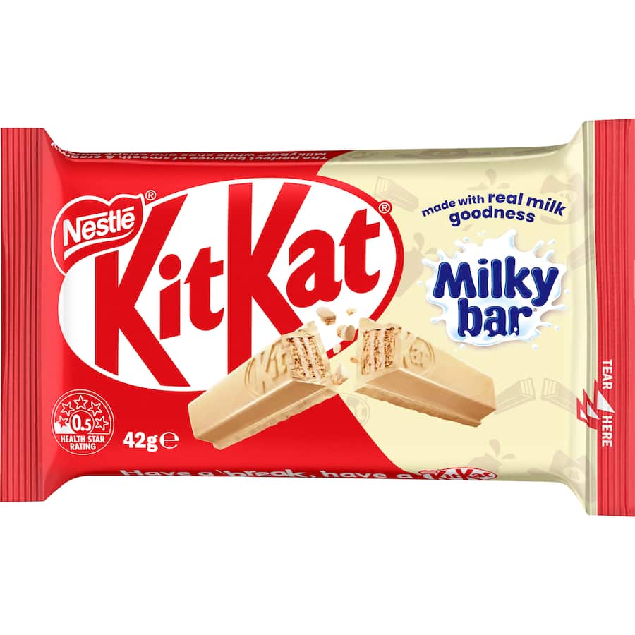 Nestlé Kit Kat Chocolate Bar Milkybar 42g