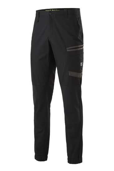 Hard Yakka, Women's Raptor Cuffed Pant, Y08382 (Pair) - Black - Size: 6