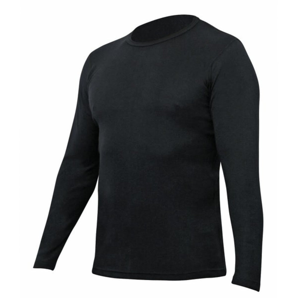 Thermadry, Polyprop Long Sleeve Top - Black - 4XL