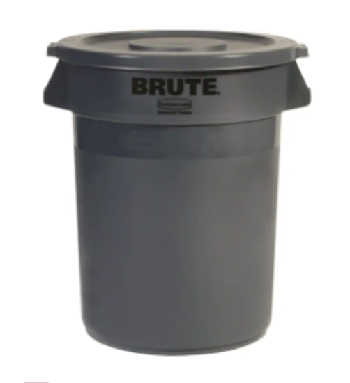 BRUTE Industrial Lid Grey-37.9L-Each