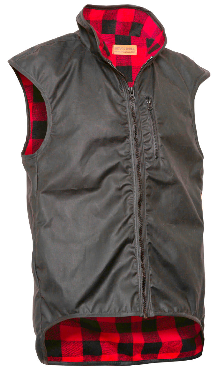 Styx Mill, Wool Lined Province Vest, 23SP PR - Black - 4XL