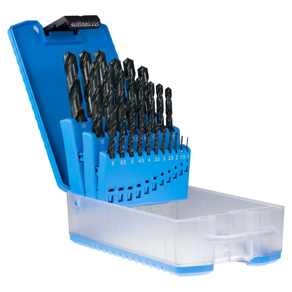 Sutton Jobber Drill Set Blue Bullet 1.0 - 13.0mm 25 Piece (Set)