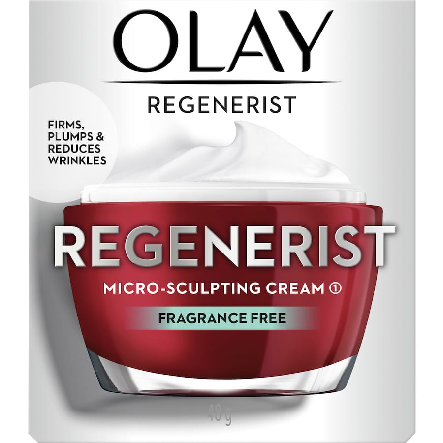 Olay Regenerist Microsculpting Face Cream Moisturiser Fragrance Free 48g