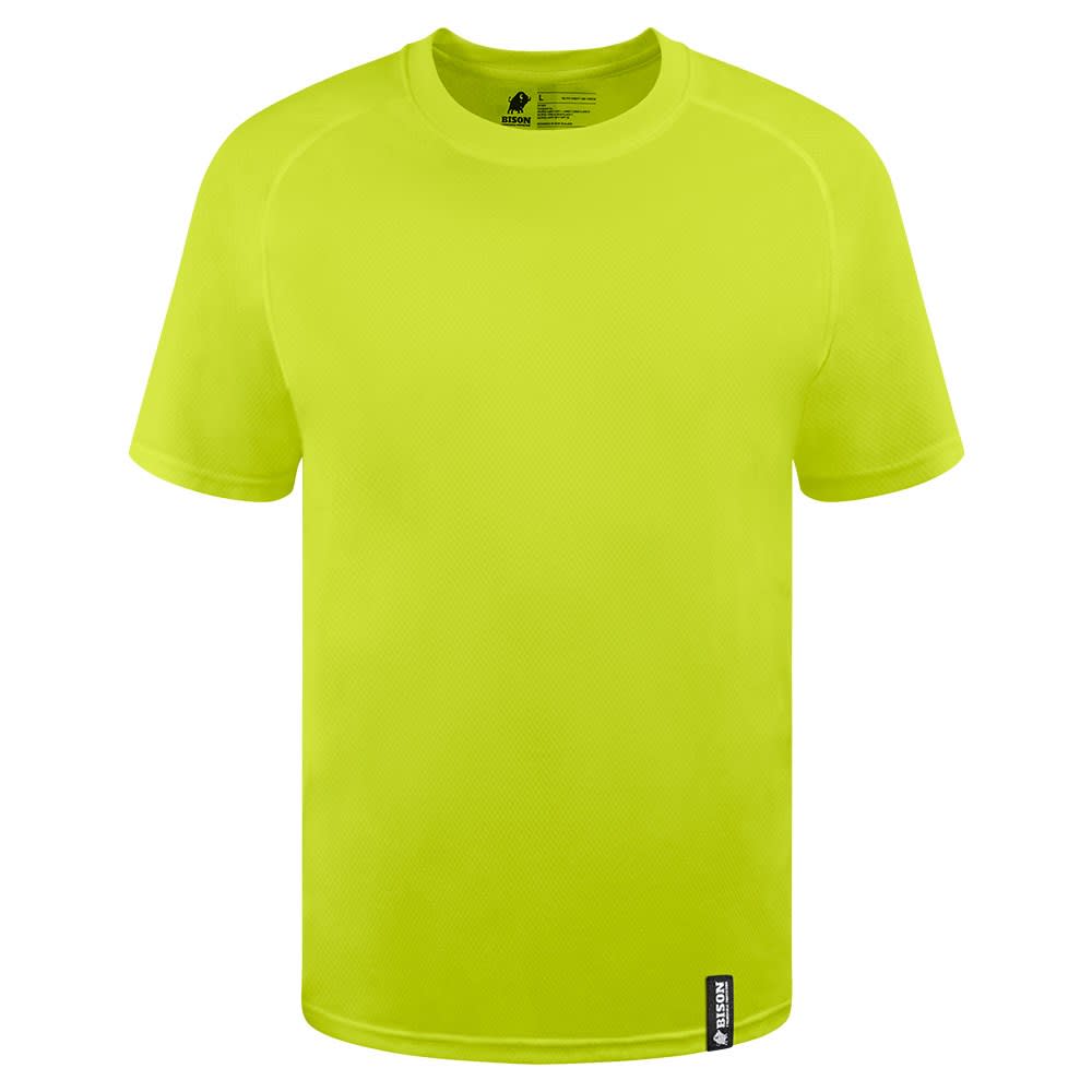 Bison, Recycled T-Shirt, 29105Y - Yellow - 2XL